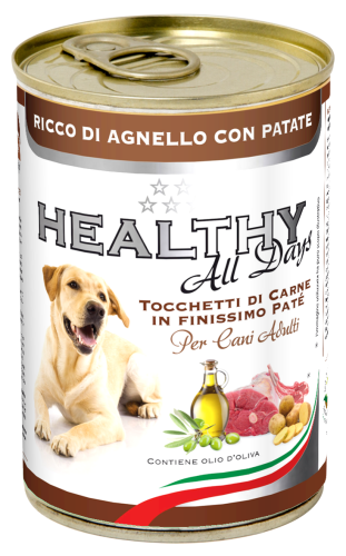 HEALTHY ALL DAYS FOR ADULT DOGS WITH LAMB AND POTATOES 400G