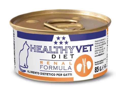 HEALTHYVET DIET RENAL FOOD FOR CATS WITH CHICKEN 85G