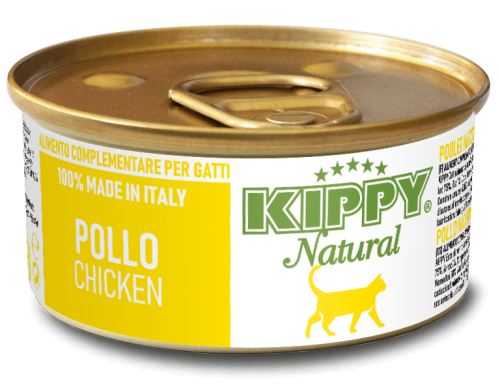 KIPPY NATURAL COMPLEMENTARY FOOD FOR CATS WITH CHICKEN 70G
